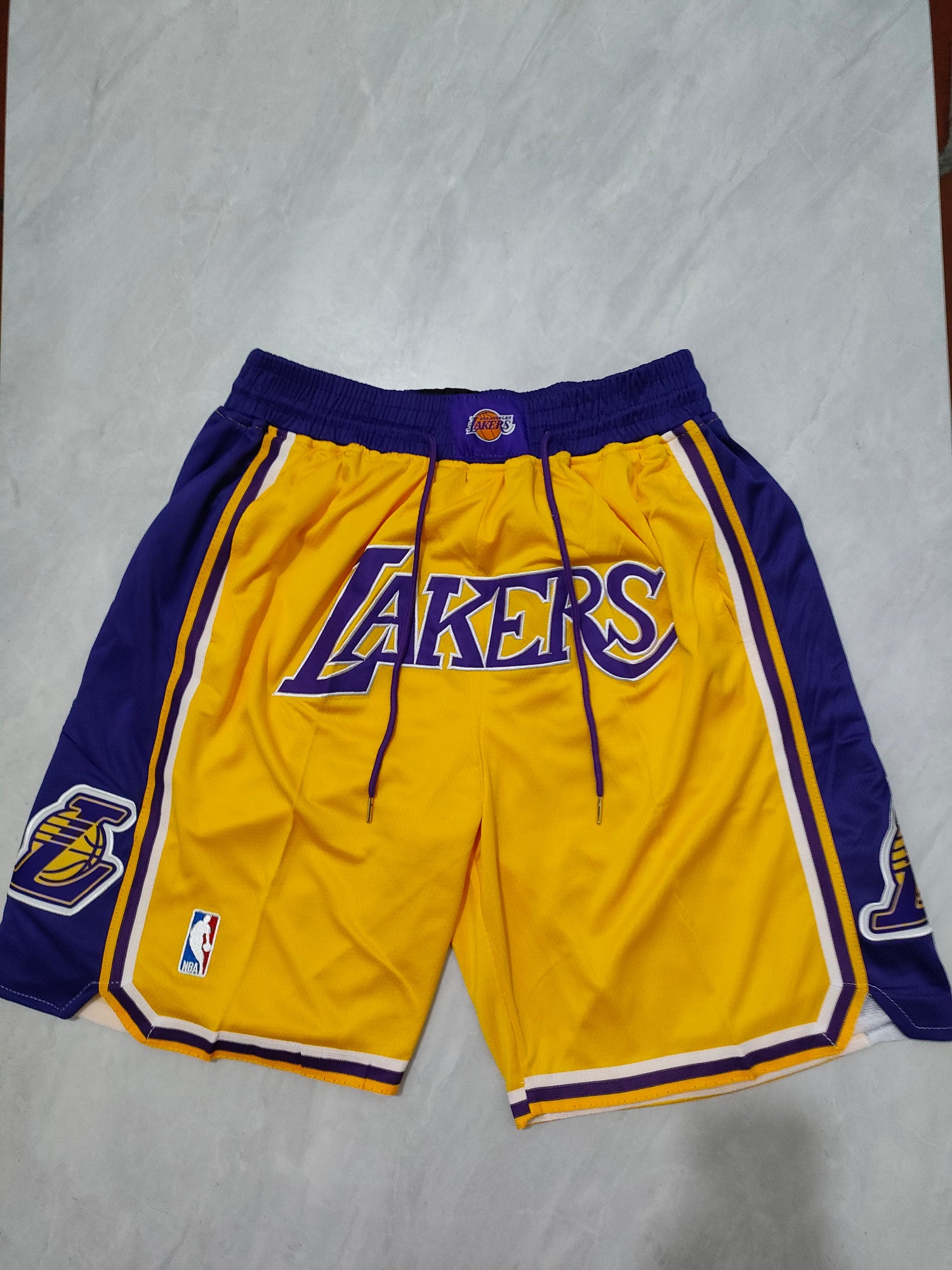JUST DON Los Angeles Lakers Pocket Shorts