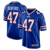Christian Benford Buffalo Bills Nike Game Jersey - Royal