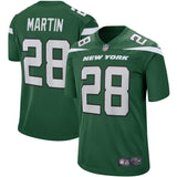 Curtis Martin New York Jets Nike Game Retired   Jersey - Gotham Green