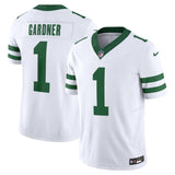 Ahmad Sauce Gardner New York Jets Nike Vapor F.U.S.E. Limited Jersey - Legacy White
