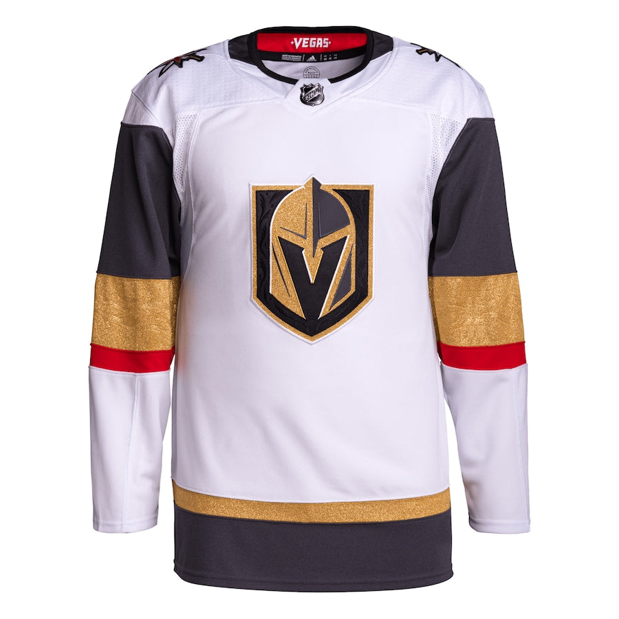 Men's Vegas Golden Knights adidas White Away Primegreen Authentic Jersey