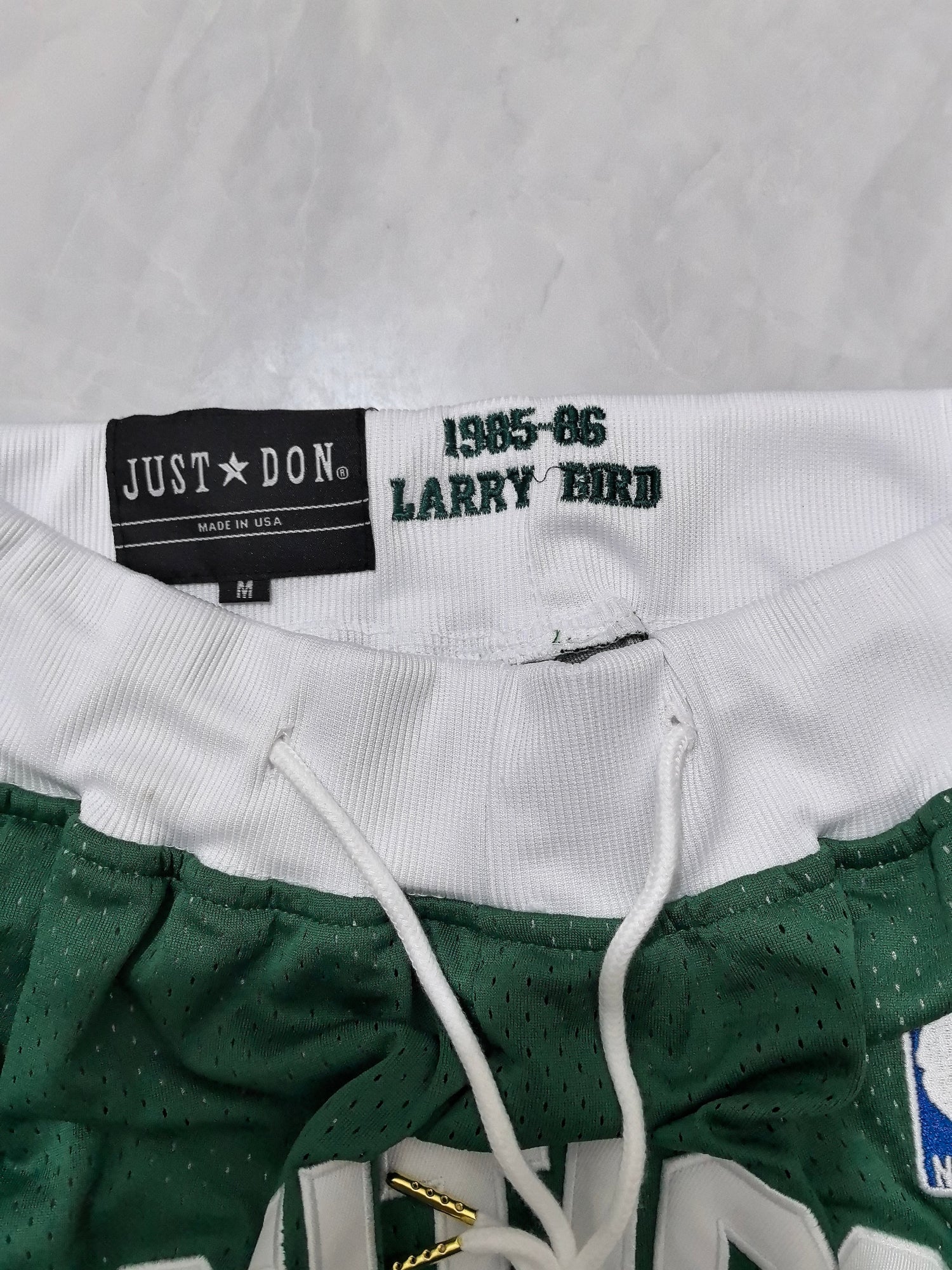 JUST DON Boston Celtics Pocket Shorts