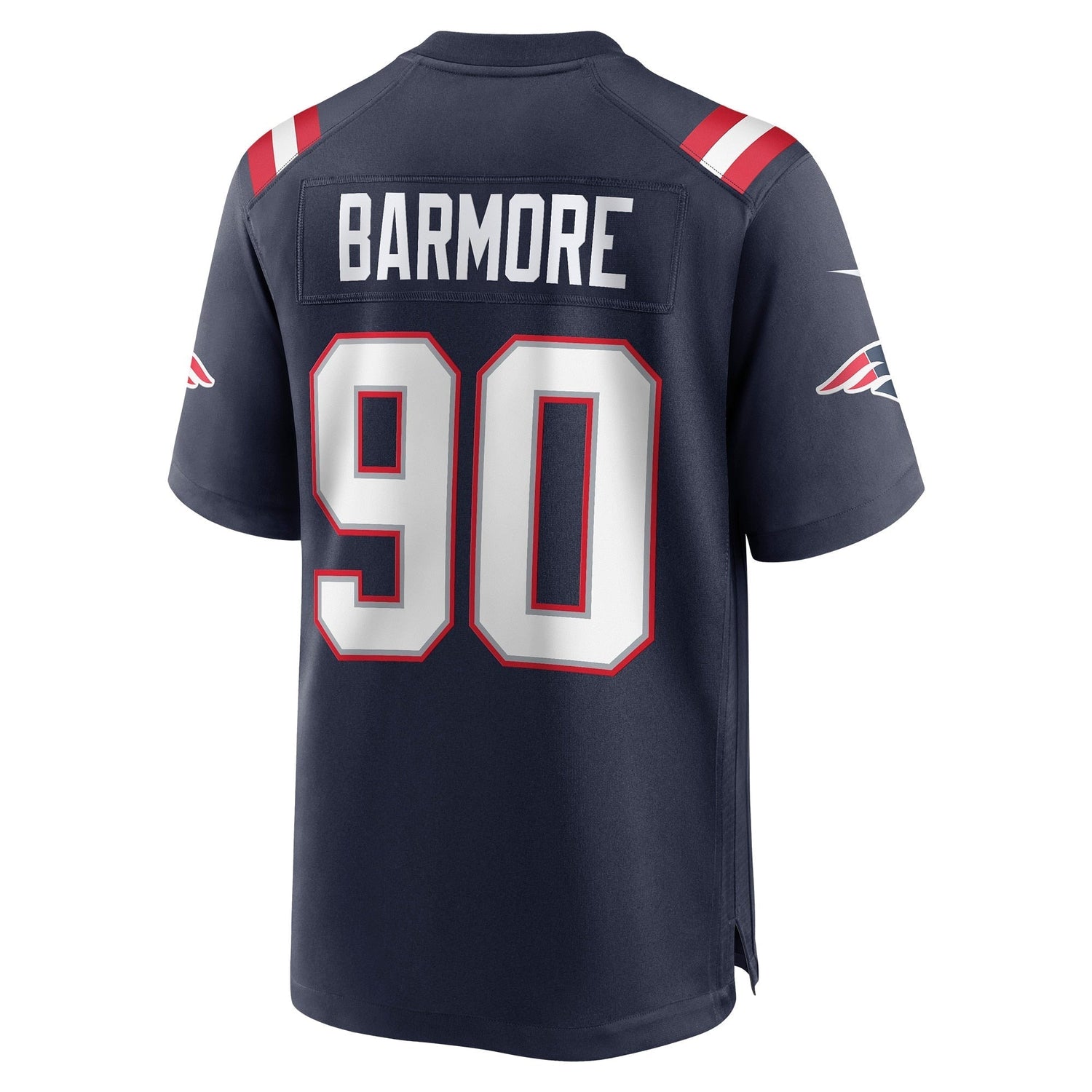 Christian Barmore New England Patriots Nike   Game Jersey - Navy