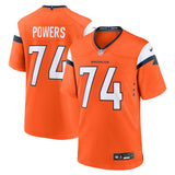 Ben Powers Denver Broncos Nike Team Game Jersey -  Orange