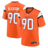 Angelo Blackson Denver Broncos Nike Game Jersey -  Orange
