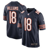 Caleb Williams Chicago Bears Nike 2024 NFL Draft First Round Pick   Game Jersey - Navy