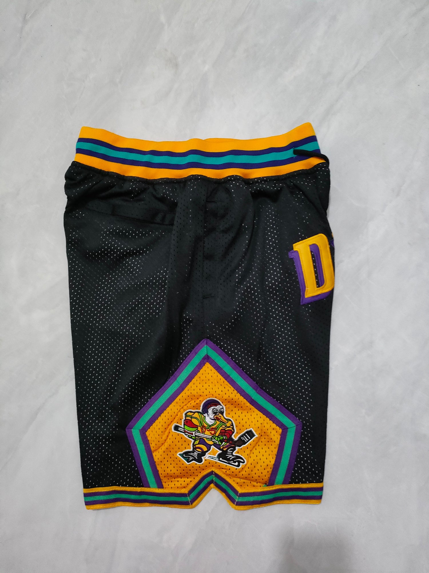 JUST DON Anaheim Ducks Pocket Shorts