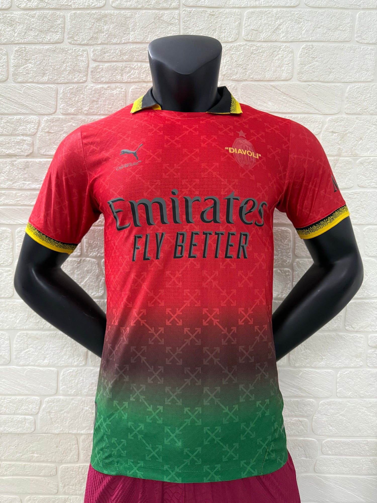 2025-26 AC Milan Joint Edition Red Player Version Jersey