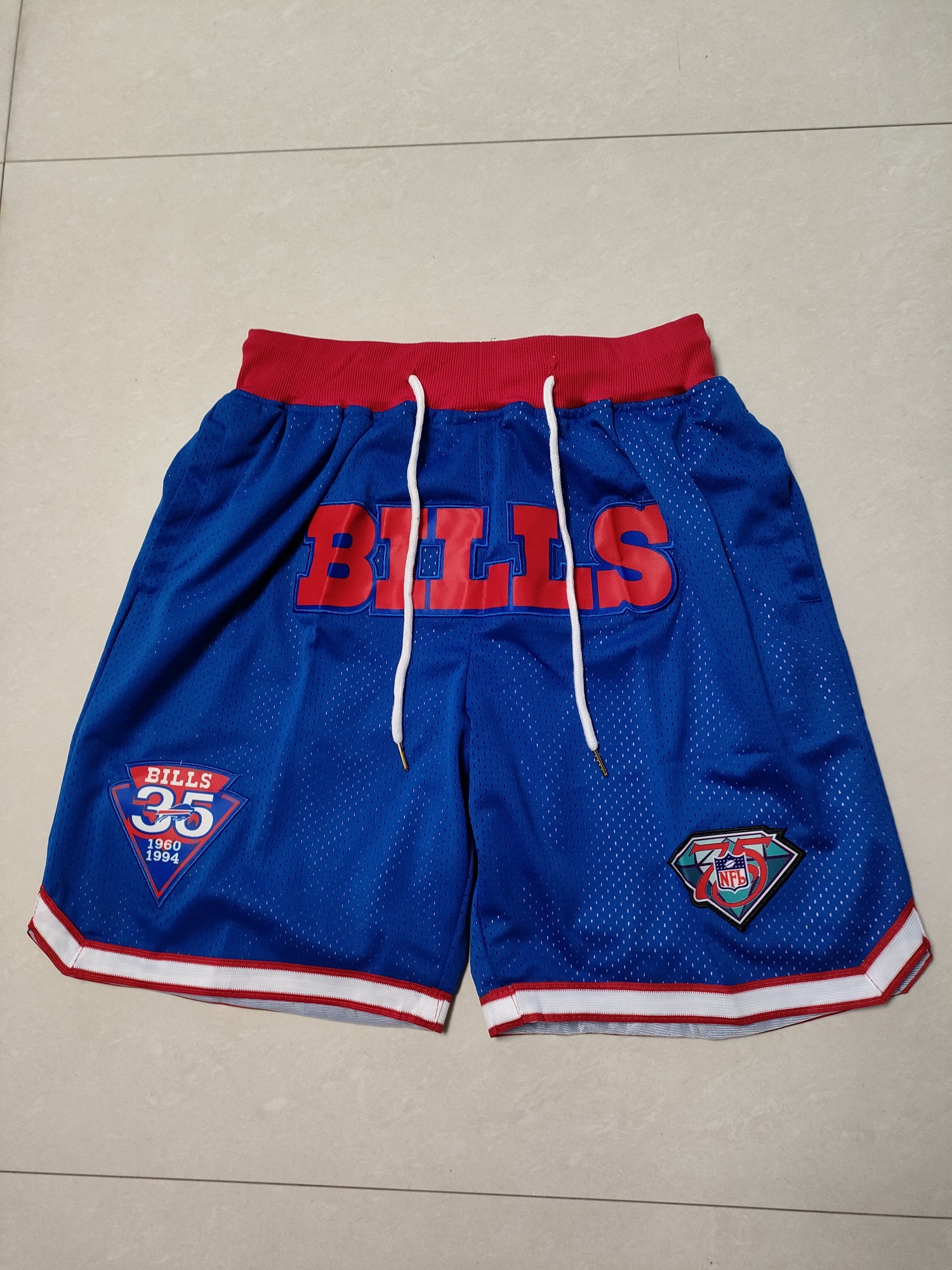 JUST DON Buffalo Bills Pocket Shorts