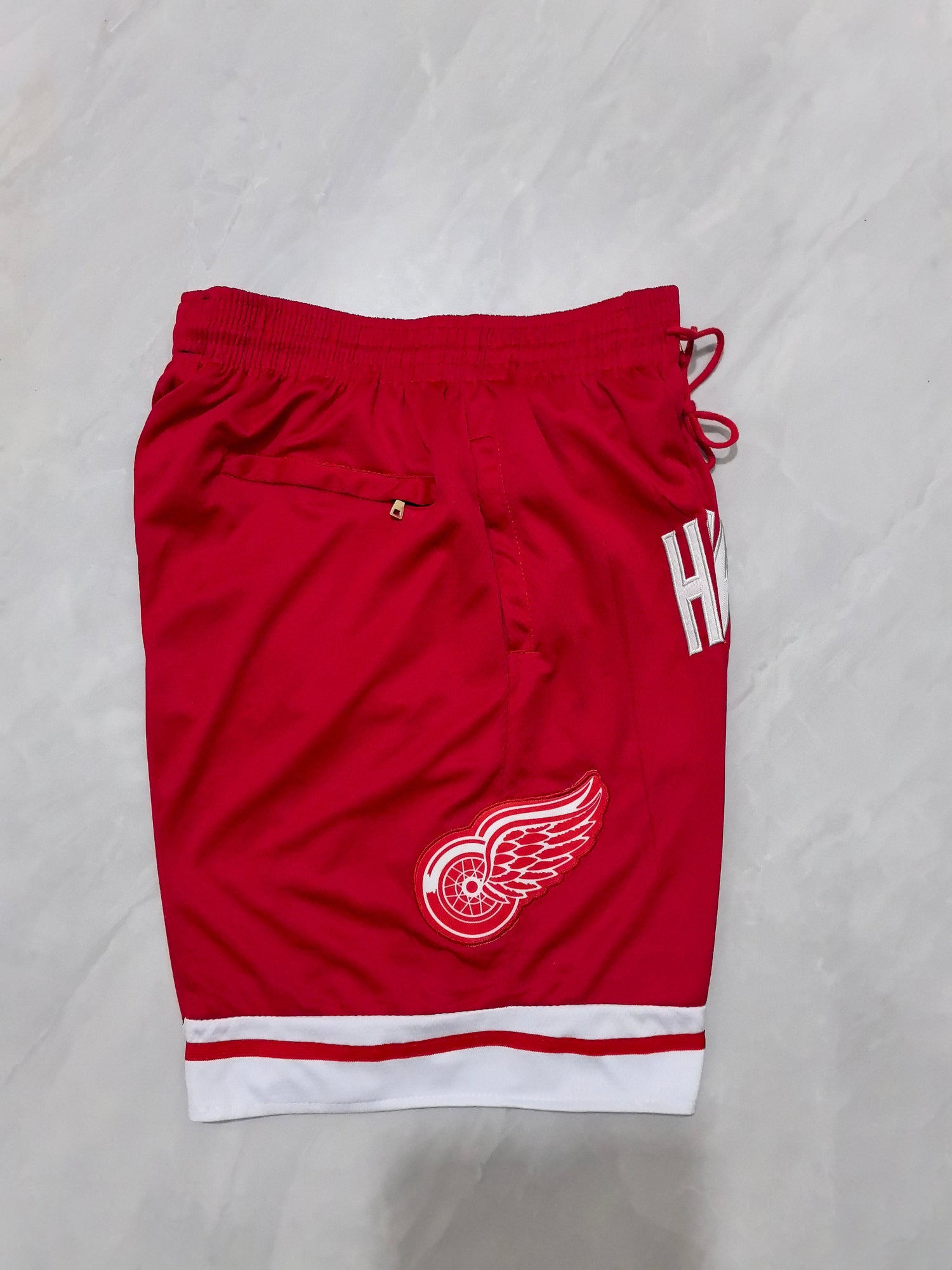 JUST DON Detroit Red Wings Pocket Shorts