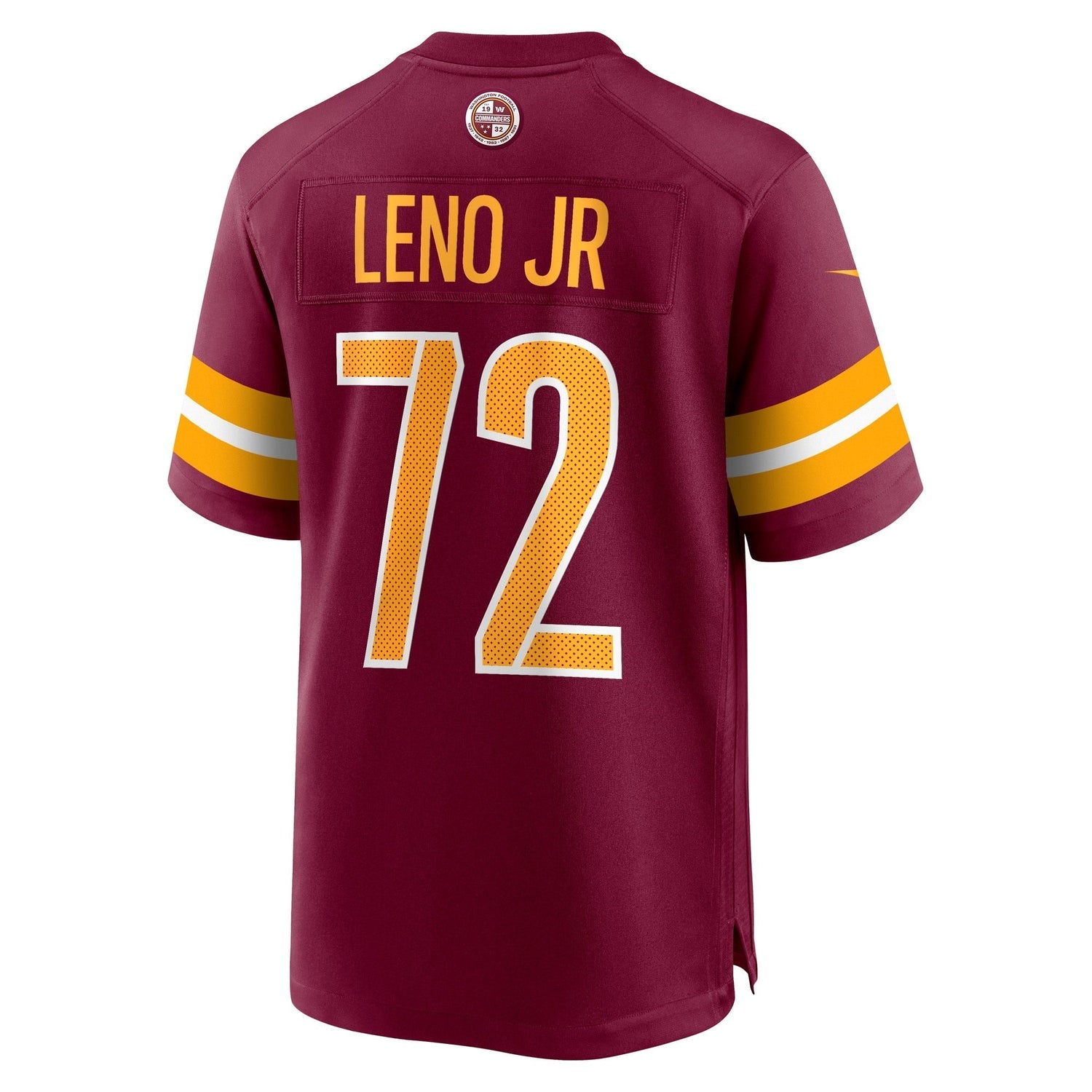 Charles Leno Jr. Washington Commanders Nike Home Game   Jersey - Burgundy