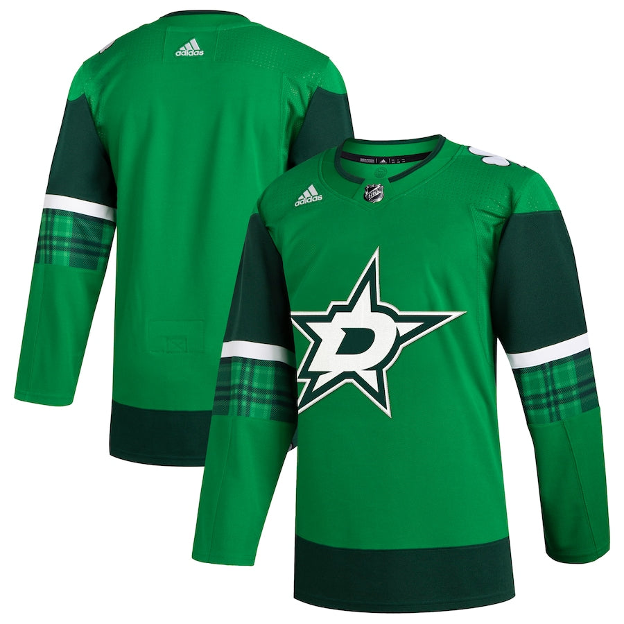 Dallas Stars   2023 St. Patrick's Day Primegreen   Jersey - Kelly Green