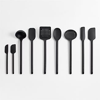 Black Silicone Kitchen Utensils Set of 9