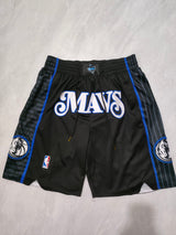 JUST DON Dallas Mavericks 2024 City Edition Pocket Shorts