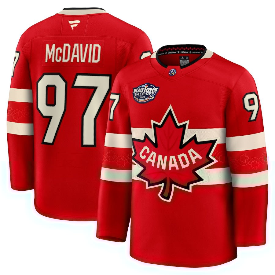 Connor McDavid Team Canada 4 Nations #97 Jersey