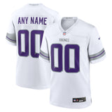 Minnesota Vikings Nike Alternate Custom Game Jersey - White