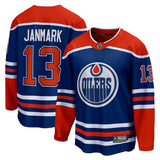 Mattias Janmark Edmonton Oilers   Home Breakaway Jersey - Royal