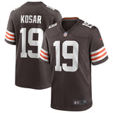 Bernie Kosar Cleveland Browns Nike Game Retired   Jersey - Brown