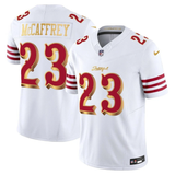 Men's Christian McCaffrey San Francisco 49ers 2025 Rivalries Collection F.U.S.E. Limited White Jersey