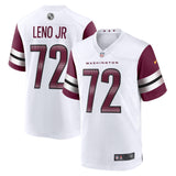 Charles Leno Jr. Washington Commanders Nike Away Game   Jersey - White