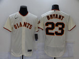 Men's San Francisco Giants Kris Bryant #23 Beige  Baseball Jersey