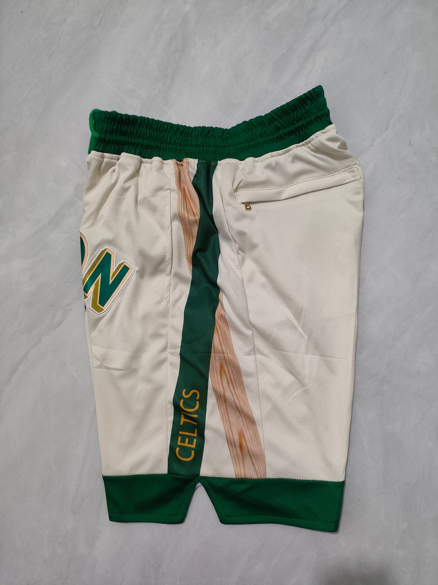 JUST DON Boston Celtics 2024 City Edition Pocket Shorts