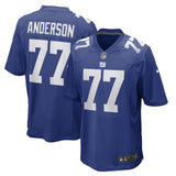 Jack Anderson New York Giants Nike Game   Jersey - Royal
