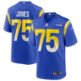 Deacon Jones Los Angeles Rams Nike Game Retired   Jersey - Royal