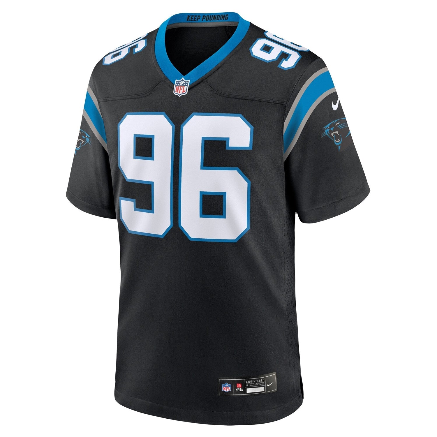 DeShawn Williams Carolina Panthers Nike Game   Jersey - Black