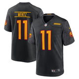 Carson Wentz Washington Commanders Nike Alternate Game   Jersey - Black