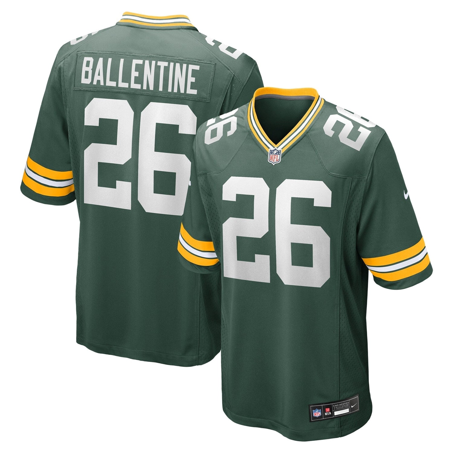 Corey Ballentine Green Bay Packers Nike  Game Jersey -  Green