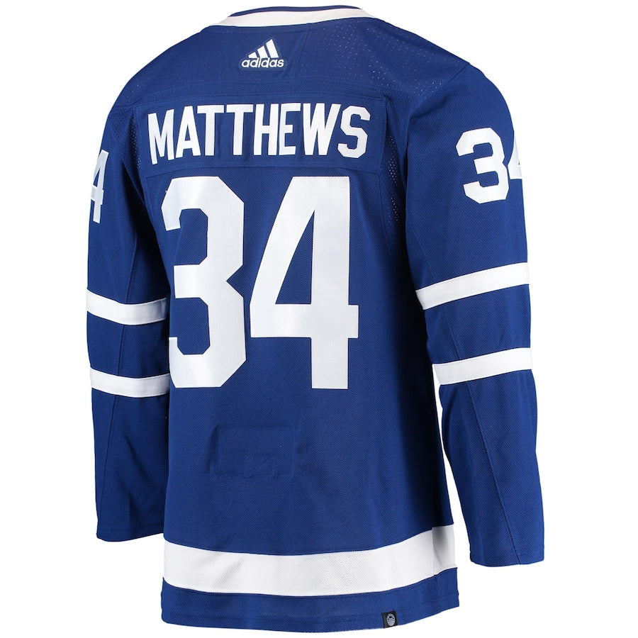 Auston Matthews Toronto Maple Leafs   Home Primegreen   Jersey - Blue