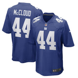 Nick McCloud New York Giants Nike Game   Jersey - Royal