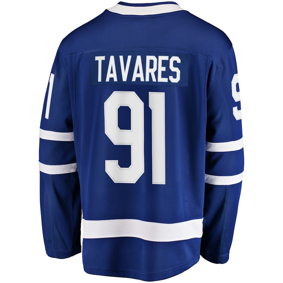 John Tavares Toronto Maple Leafs  Home Premier Breakaway  Jersey - Blue
