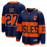 Anders Lee New York Islanders   2024 NHL Stadium Series Breakaway  Jersey – Navy