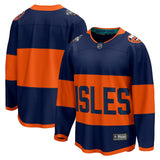 New York Islanders   2024 NHL Stadium Series Breakaway Jersey – Navy
