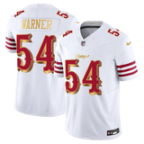 Men's Fred Warner San Francisco 49ers 2025 Rivalries Collection F.U.S.E. Limited White Jersey