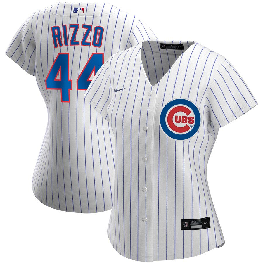 Women's Chicago Cubs Anthony Rizzo Nike White Home  Player Jersey