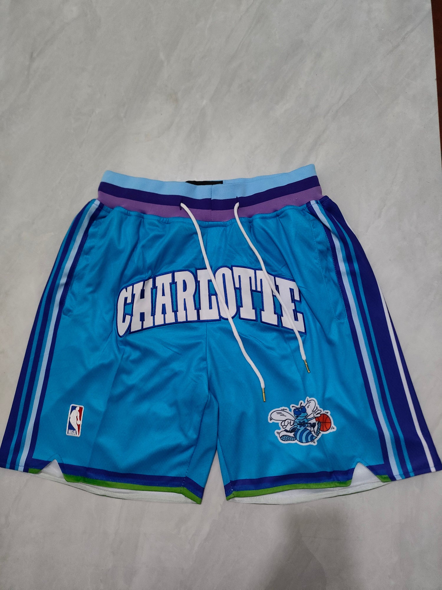 JUST DON Charlotte Hornets Pocket Shorts