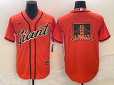 Men's San Francisco Giants Orange Player Jersey