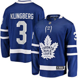 John Klingberg Toronto Maple Leafs  Home Breakaway Jersey - Blue