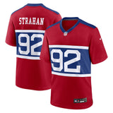 Michael Strahan New York Giants Nike Alternate Retired   Game Jersey - Century Red