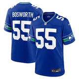 Brian Bosworth Seattle Seahawks Nike Throwback Retired   Game Jersey - Royal