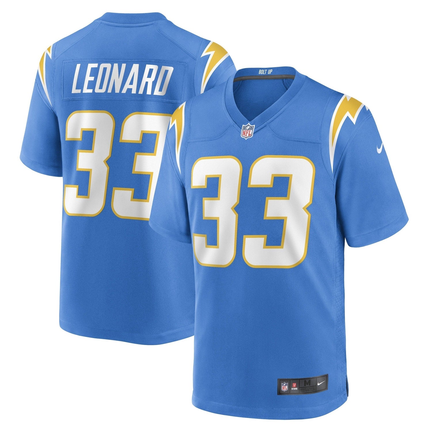 Deane Leonard Los Angeles Chargers Nike Game   Jersey - Powder Blue