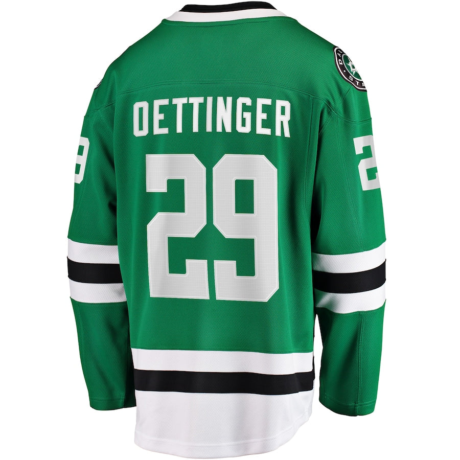 Jake Oettinger Dallas Stars   Home Breakaway  Jersey - Kelly Green