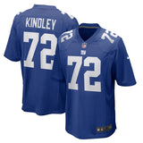 Solomon Kindley New York Giants Nike Home Game   Jersey - Royal