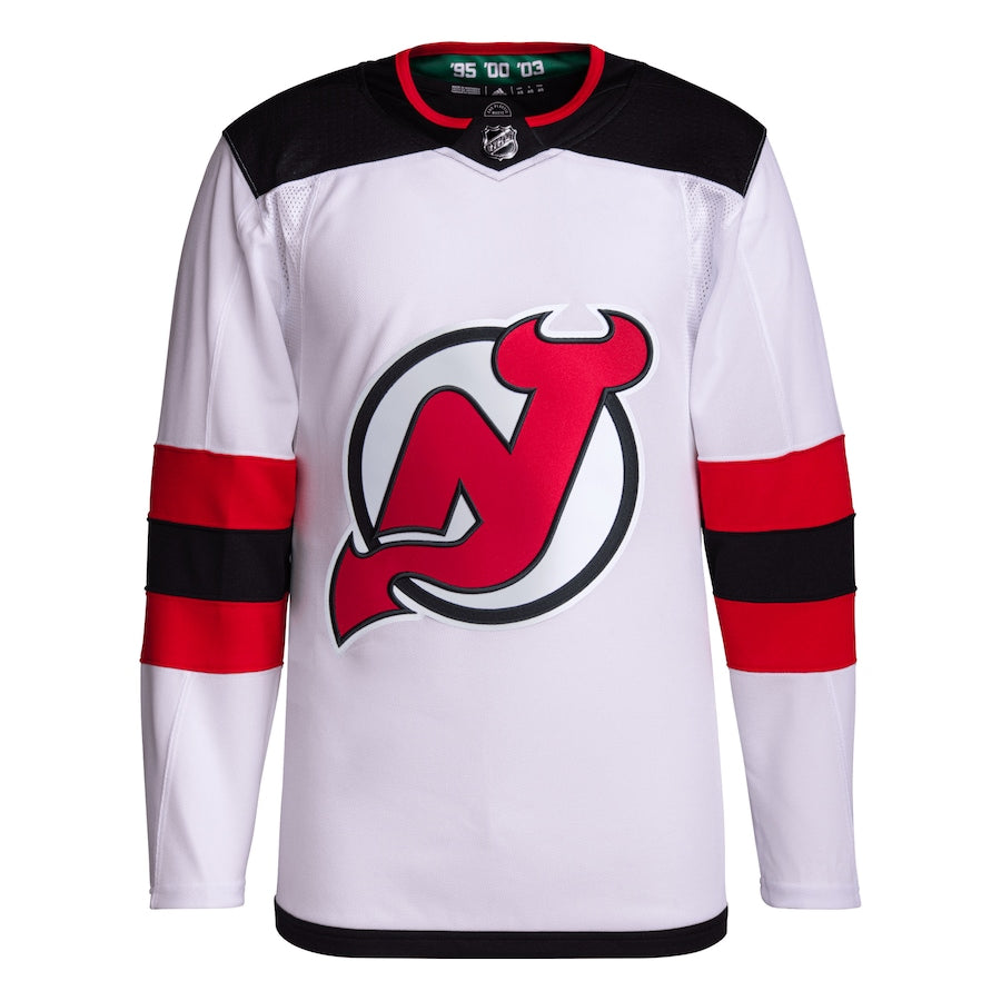 New Jersey Devils   Away Primegreen   Jersey – White