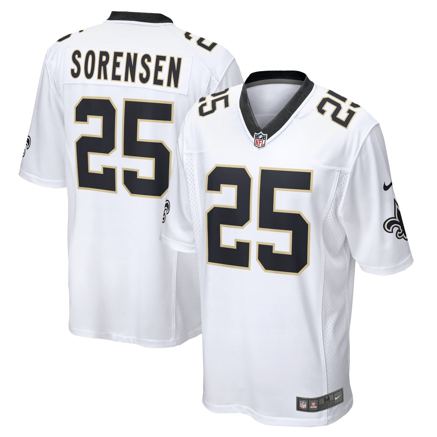 Daniel Sorensen New Orleans Saints Nike   Game Jersey - White
