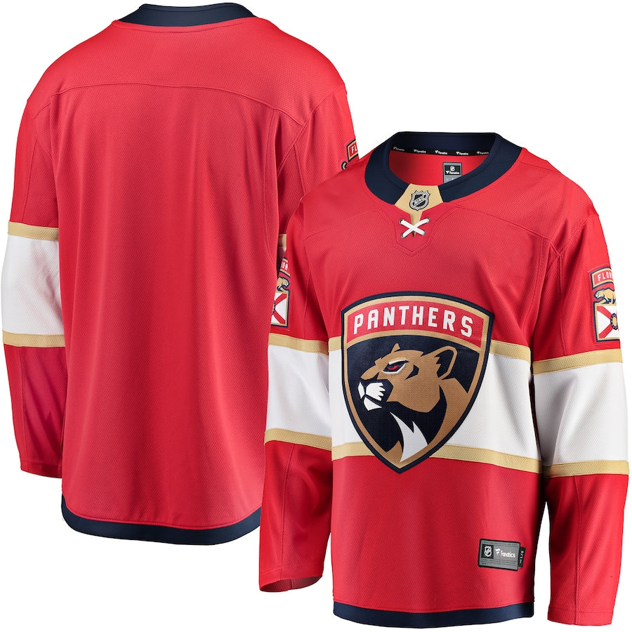 Florida Panthers   Breakaway Home Jersey - Red