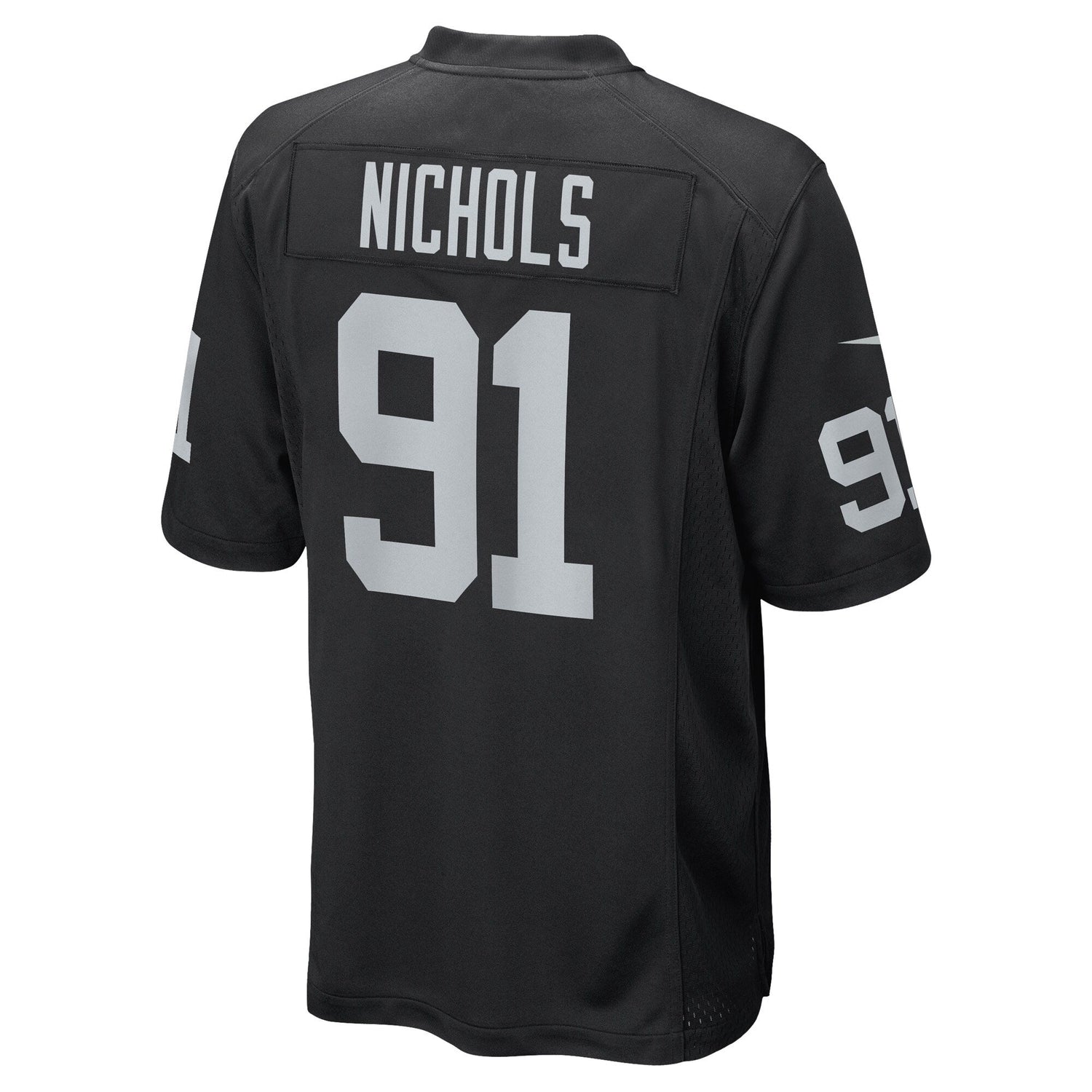 Bilal Nichols Las Vegas Raiders Nike Game   Jersey - Black